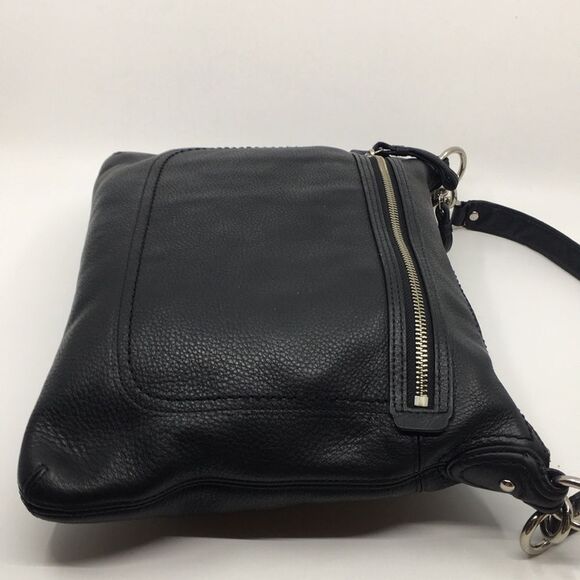 Coach Poppy Perri Hippie Black Pebbled Leather Shoulder Bag Style 22421 PROJECT - Picture 7 of 16